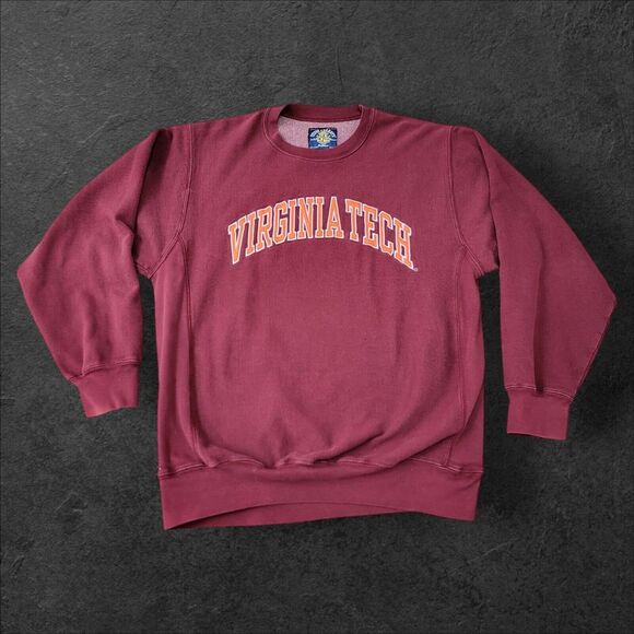 Steve & Barry's Other - VTG Virginia Tech Steve & Barry's Crewneck Sweatshirt Mens Large Reverse Weave
